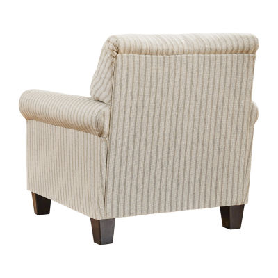 Signature Design By Ashley Valerani Stripe Accent Chair