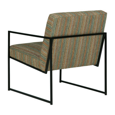 Signature Design By Ashley Aniak Multi Stripe Accent Chair