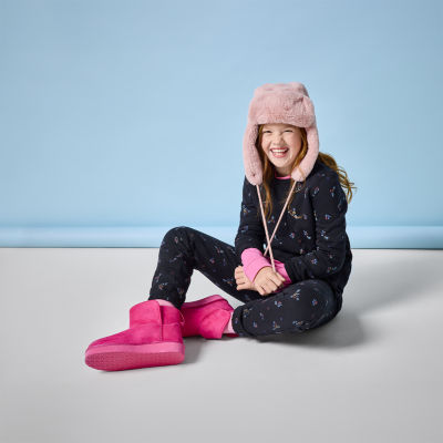 Thereabouts Little & Big Kid Girls Eden Flat Heel Winter Boots