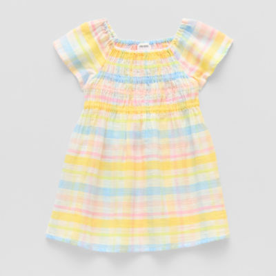 Okie Dokie Toddler & Little Girls Short Sleeve A-Line Dress