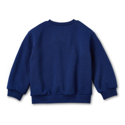 Okie Dokie Boys Crew Neck Fleece Long Sleeve Sweatshirt