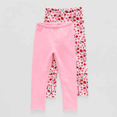 Okie Dokie Toddler & Little Girls Fleece Skinny 2-pc. Full Length Leggings