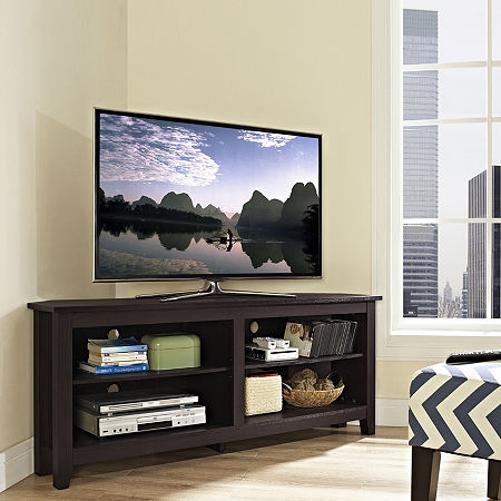 Clouseau 58 Wood Corner Entertainment Center, One Size, Brown