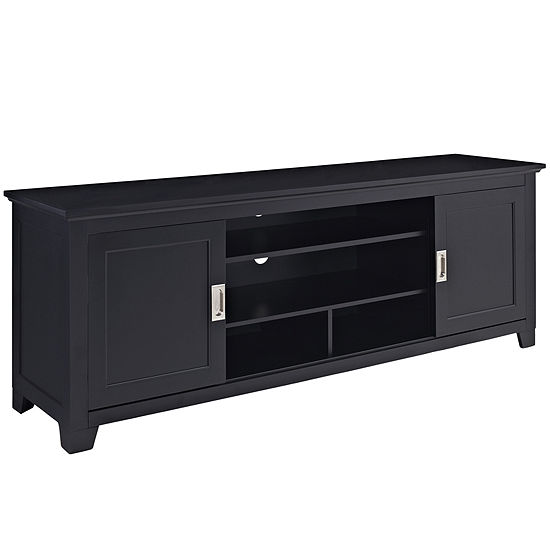 Ethan 70" TV Stand with Sliding Doors