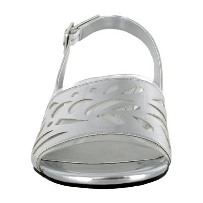 Easy Street Womens Celebrate Wedge Sandals