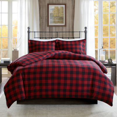 Woolrich Flannel Cotton 3-pc. Duvet Cover Set