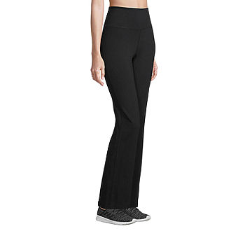 Xersion, Pants & Jumpsuits, Xersion Activewear Pants Elastic Waist With  Tie Black With Blue Stripe Lg