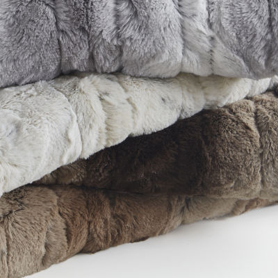 Beautyrest Marselle Fur Heated Wrap with Built-in Controller - JCPenney