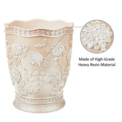 Popular Bath Rose Vine Trash Can