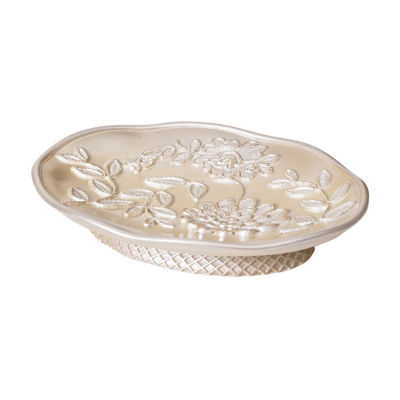 Popular Bath Rose Vine Soap Dish 942712, Color Beige JCPenney