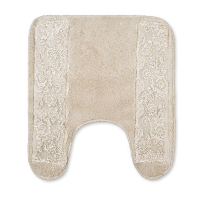 Popular Bath Rose Vine Bath Contour Rug