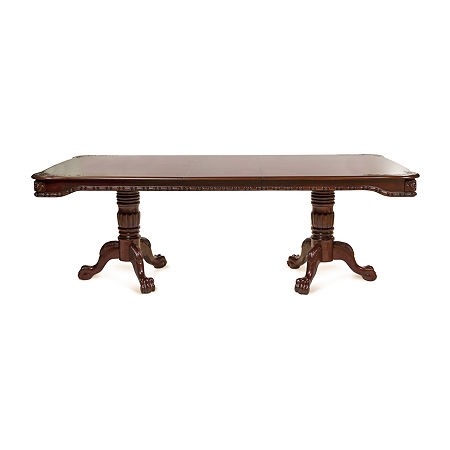 Doloros Dining And Kitchen Collection Rectangular Wood-Top Dining Tables, One Size, Brown