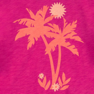 Carter's Little & Big Girls Round Neck Short Sleeve Graphic T-Shirt