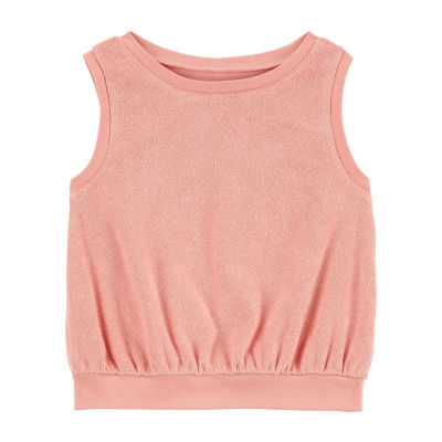 Carter's Little & Big Girls Round Neck Tank Top