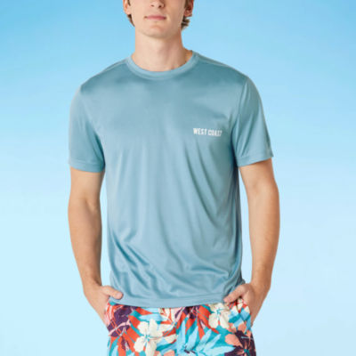 Arizona Mens Short Sleeve Swim Shirt