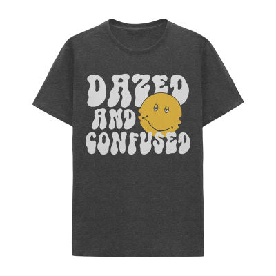 Mens Short Sleeve Dazed and Confused Graphic T-Shirt