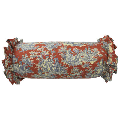 Waverly® Sanctuary Rose Oblong Decorative Pillow, Color Heritage Blue