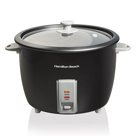 Hamilton Beach 30-Cup Rice Cooker, One Size, Black