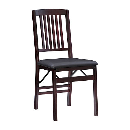 Lincoln 2-pc. Upholstered Folding Side Chair, One Size, Brown