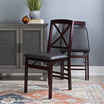 Tramore 2-pc. Upholstered Folding Chair