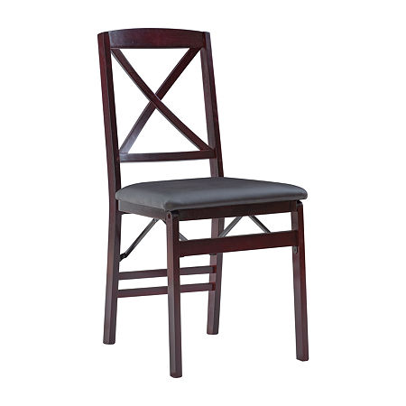 Tramore 2-pc. Upholstered Folding Chair, One Size, Brown