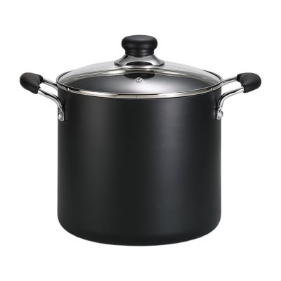 TFal® 12qt. Stock Pot A9228014, Color Black JCPenney