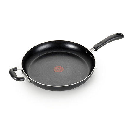 T-Fal Essentials Giant Family 13.25 Non-Stick Frying Pan, One Size, Black