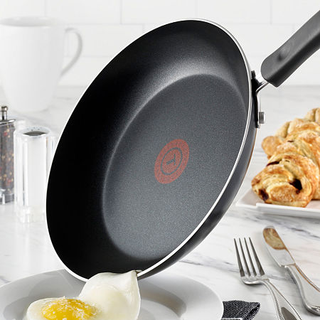 T-Fal Essentials Giant Family 13.25 Non-Stick Frying Pan, One Size, Black