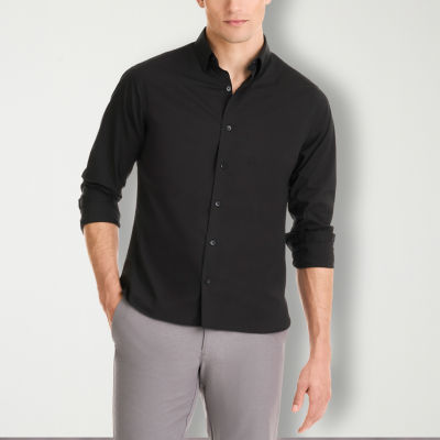 Van heusen black store shirt