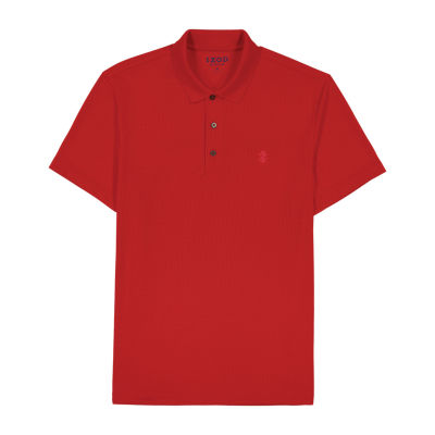 IZOD Golf Grid Mens Regular Fit Short Sleeve Polo Shirt