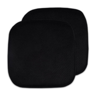 Sweet Home Collection Honeycomb Memory Foam Dining Cushion CPMF-006 ...