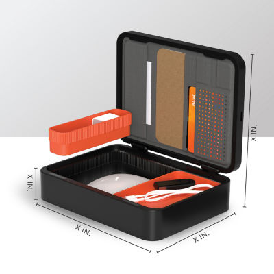Sharper Image Portable Storage Valet with Charging Pad
