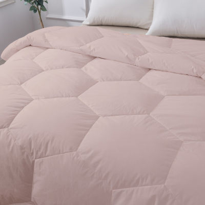 St. James Home Honeycomb Stitch Midweight Hypoallergenic Comforter