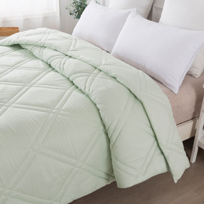 St. James Home Double Diamond Midweight Hypoallergenic Comforter