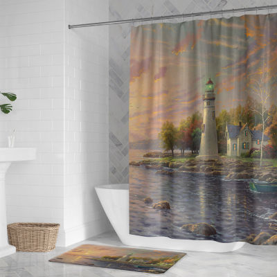 Thomas Kinkade Serenity Cove Memory Foam Bath Rug