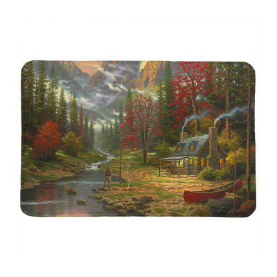 Thomas Kinkade The Good Life Memory Foam Bath Rug