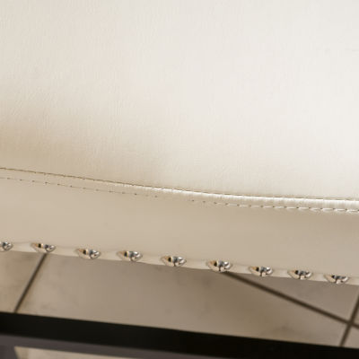 Lisette 2Pc Counter Height Upholstered Barstool