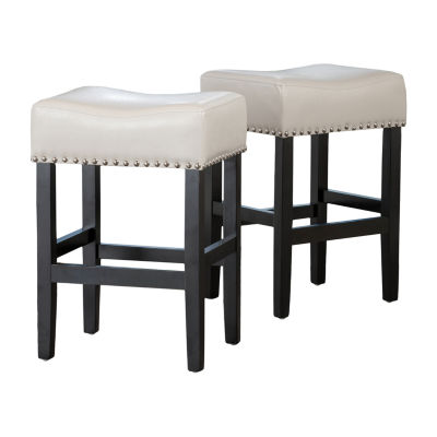 Lisette 2Pc Counter Height Upholstered Barstool