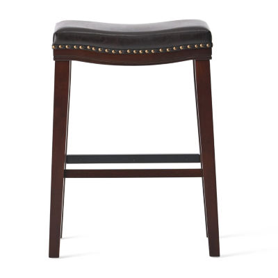 Kainu 2Pc Counter Height Nailhead Detail Bar Stool