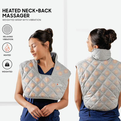 Sharper Image Heated Neck And Back Massager