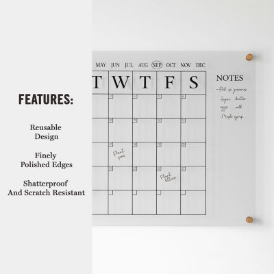 Martha Stewart Wall Calendar With Notes