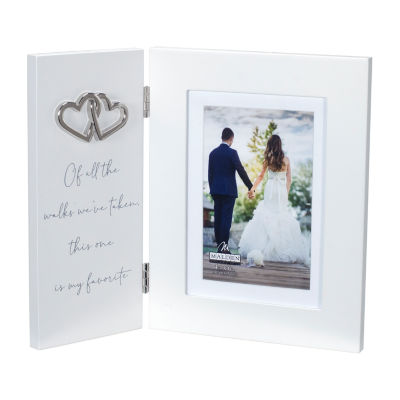 Malden 4"X6"/5"X7" Of All The Walks Heart Tabletop Frame