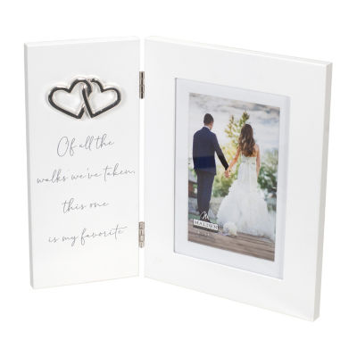 Malden 4"X6"/5"X7" Of All The Walks Heart Tabletop Frame