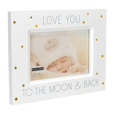 Malden "4""X6"" Love You To The Moon" Tabletop Frame