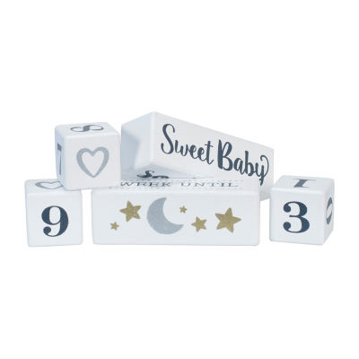 Malden 4"X4" Baby Countdown Blocks Tabletop Frame