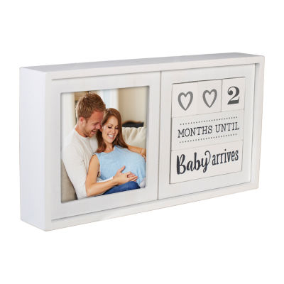 Malden 4"X4" Baby Countdown Blocks Tabletop Frame