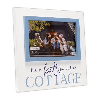Malden 4"X6" Life Better At The Cottage Tabletop Frame