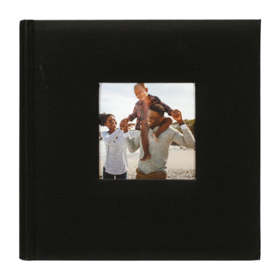 Malden 4"X6" Black Fabric 160 Photo Album