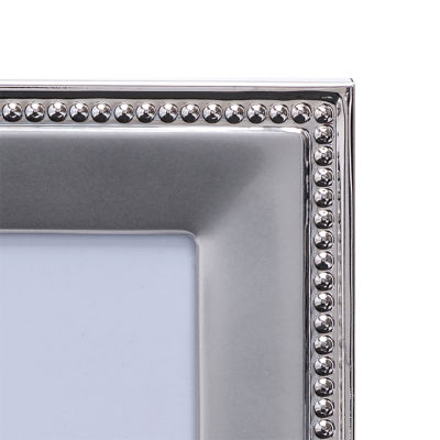 Malden 5"X7" 2-Tone Silver Bead Tabletop Frame