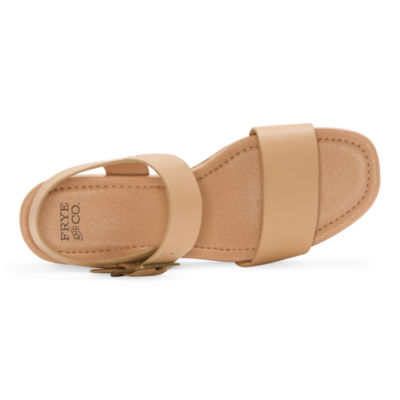 Frye and Co. Womens Lylah Wedge Sandals